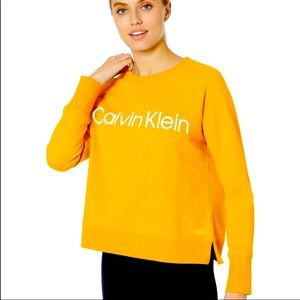 Mustard Calvin Klein Sweatshirt